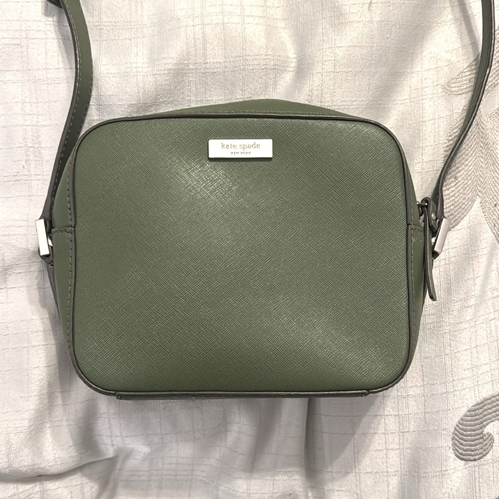 Green Kate Spade bag